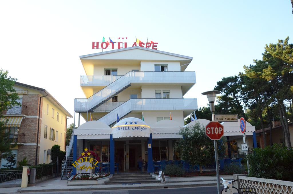 Hotel Aspe Bibione Bagian luar foto